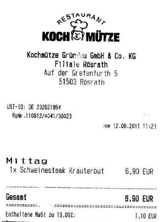 mbdm Hffner Kochmtze Restaurant